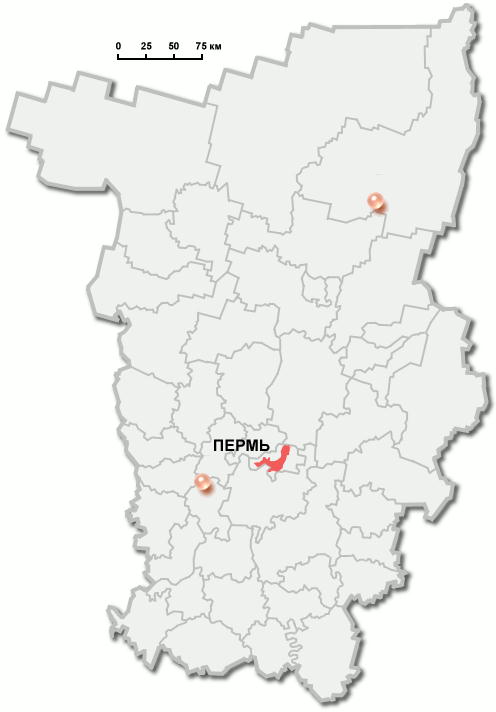 Интерактивная космологическая карта Пермского края