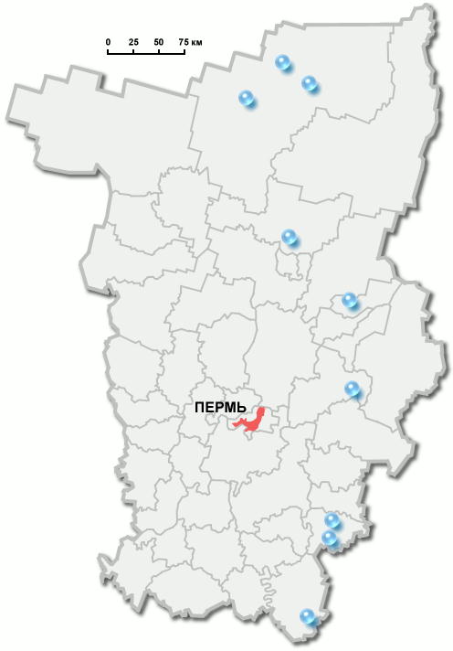 Интерактивная гидрогеологическая карта Пермского края